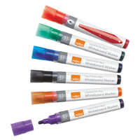 NOBO NOBO Táblamarker folyékonytintás1-3 mm 6db különböző szín (VN1419)