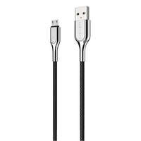 Cygnett Cygnett USB-A - MicroUSB kábel 2m fekete (CY2673PCCAM)