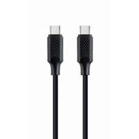 Gembird Gembird USB Type-C - USB Type-C Power Delivery adat- és töltőkábel 1,5m fekete (CC-USB2-CMCM60-1.5M)