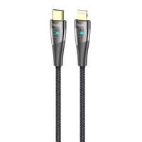 Budi Budi USB-C - LIghnting kábel 1,5m 20W fekete (217TL)