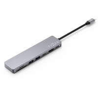 FIXED FIXED 7portos HUB Card USB-C szürke (FIXHU-CAD-GR)