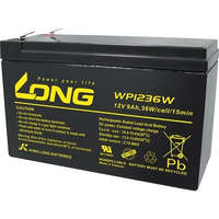 Long LONG 9000mAh ólom-sav akkumulátor (WP1236W)
