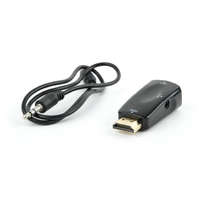 Gembird Gembird HDMI -> VGA és audio adapter fekete (AB-HDMI-VGA-02)