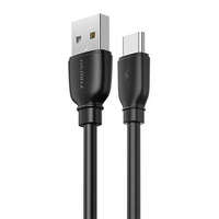 Remax Remax Suji Pro USB-A - USB-C kábel 2.4A 1m fekete (RC-138a Black)