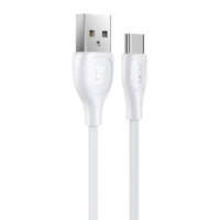 Remax Remax Lesu Pro USB-A - USB-C kábel 2.1A 1m fehér (RC-160a White)