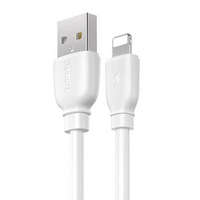 Remax Remax Suji Pro USB-A - Lightning kábel 2.4A 1m fehér (RC-138i White)