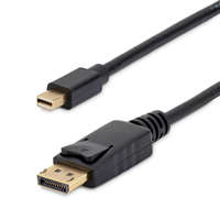 Startech.com Startech.com Mini DisplayPort - DisplayPort 1.2 kábel 3m fekete (MDP2DPMM10)