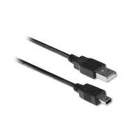 ACT ACT USB-A - miniUSB kábel 1,8m fekete (AC3050)