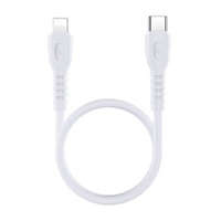 Remax Remax Ledy USB-C - Lightning kábel 20W 30cm fehér (RC-C022 white C-L)
