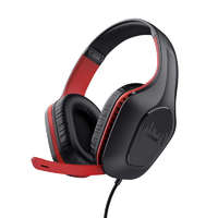 Trust Trust GXT 415S Zirox gaming headset fekete-piros (24995)