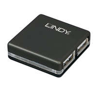 Lindy Lindy USB 2.0 Mini 4 portos HUB (42742)