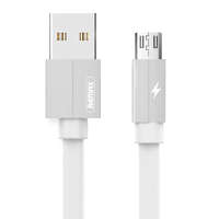 Remax Remax Kerolla USB-A - MicroUSB kábel 2.4A 2m fehér (RC-094m2M)