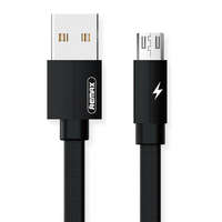 Remax Remax Kerolla USB-A - MicroUSB kábel 2.4A 1m fekete (RC-094m 1M Black)