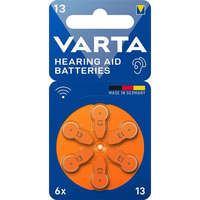 Varta Varta 13 hallókészülék elem (6db/bliszter) (24606101416)
