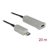 DeLock Delock aktív optikai kábel USB 5Gbps-A apa > USB 5Gbps-A anya 20m (83739)
