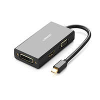 UGREEN UGREEN mini DisplayPort - HDMI + VGA + DVI fekete (20418)