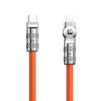 DUDAO DUDAO L24CL USB-C - Lightning forgó kábel 1m narancs