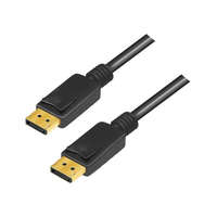 LogiLink Logilink DisplayPort kábel DP/M-DP/M 8K/60 Hz fekete 5m (CV0139)