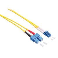 LogiLink Logilink Fiber duplex patch kábel OS2 9/125 LC-SC 1m sárga (FP0LS01)