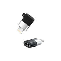 XO XO NB-149B adapter Micro USB - Lightning kábel fekete