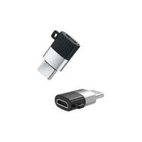XO XO NB-149A adapter Micro USB - USB-C fekete