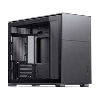 Jonsbo Jonsbo D31 STD Black táp nélküli ablakos mATX ház fekete