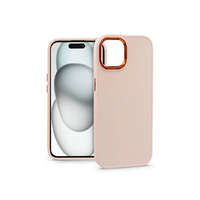 Haffner Haffner Frame Apple iPhone 15 szilikon tok rózsaszín (PT-6829)