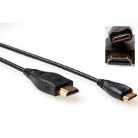 ACT ACT HDMI v1.4 high speed video kábel 1m fekete (AK3671)