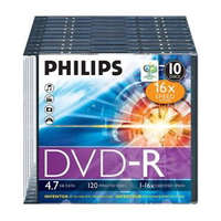 Philips Philips DVD-R 4.7GB 16X DVD lemez 10db/cs (PH922500)