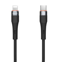 Nillkin Nillkin Flowspeed Liquid USB-C - Lightning töltőkábel 1.2m fekete (128748)