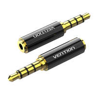 Vention Vention audio adapter 3,5 mm jack apa - 2,5mm jack anya fekete (BFBB0)
