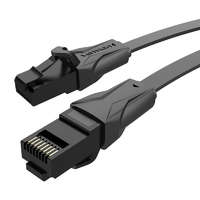 Vention Vention Cat.6 UTP lapos hálózati kábel 10m fekete (IBABL)