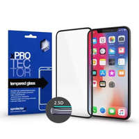 XPRO Xpro Full 2.5D Apple iPhone 15 Tempered Glass kijelzővédő üveg fekete kerettel (128860)