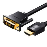 Vention Vention HDMI - DVI átalakító kábel 3m fekete (ABFBI)