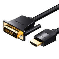 Vention Vention HDMI - DVI átalakító kábel 1m fekete (ABFBF)