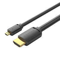 Vention Vention HDMI-A - HDMI-D átalakító kábel 4K HD 3m fekete (AGIBI)