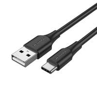 Vention Vention USB 2.0 A - USB-C kábel 3A 0,25m fekete (CTHBC)
