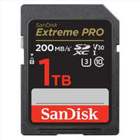 Sandisk 1TB Sandisk Extreme PRO SDXC 200 MB/s & 140 MB/s, UHS-I, Class 10, U3, V30 (SDSDXXD-1T00-GN4IN / 121599)