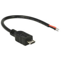 DeLock Delock USB 2.0 Micro-B apa > 2 x nyitott vezetékű kábel10cm (82697)