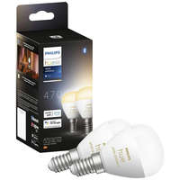 Philips Philips Lighting Hue LED fényforrás White Ambiance Luster E14 5.1 W Melegfehértől hidegfehérig 2db (8719514491168)