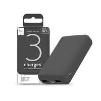 Juice Juice ECO 3 Charge 2x USB-A - USB-C - Micro USB Power Bank 10000mAh szürke (JU194754)