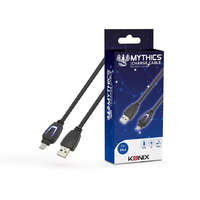 Konix Konix Mythics PlayStation 4 Play & Charge 3m töltő kábel LED fénnyel (KX-CC-PS4)