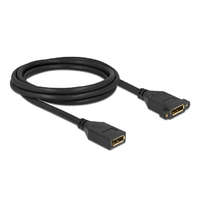 DeLock Delock DisplayPort 1.2 anya - anya panelrögzítés 4K60Hz kábel 2m (87101)