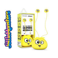 Ylfashion Ylfashion YLFS-01 Jellie Monsters vezetékes fülhallgató sárga (PT-6632)