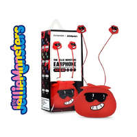 Ylfashion Ylfashion YLFS-01 Jellie Monsters vezetékes fülhallgató piros (PT-6637)