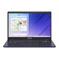 ASUS ASUS E410MA-EK2325WS Laptop Win 11 Home fekete