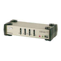 Aten ATEN KVM Switch 4PC USB + kábelkészlet + audio (CS1734B)