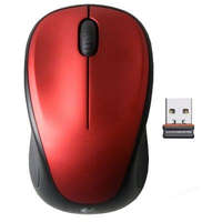 Logitech Logitech M235 vezeték nélküli optikai egér piros (910-002496/910-002497)