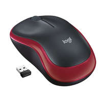 Logitech Logitech M185 vezeték nélküli optikai egér piros (910-002240 / 910-002237)