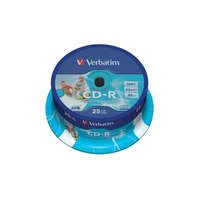 Verbatim Verbatim 80&#039;/700MB 52x nyomtatható CD lemez 25db/csomag